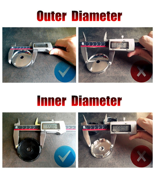 How to Measure the Size of a Wheel Centre Cap