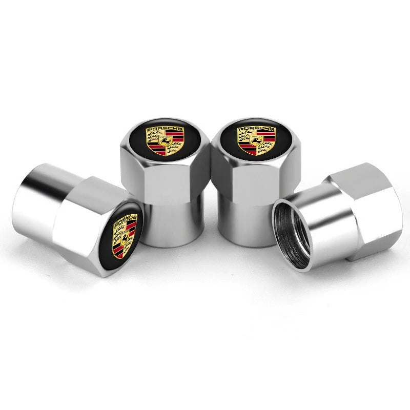 Porsche Dust Caps silver