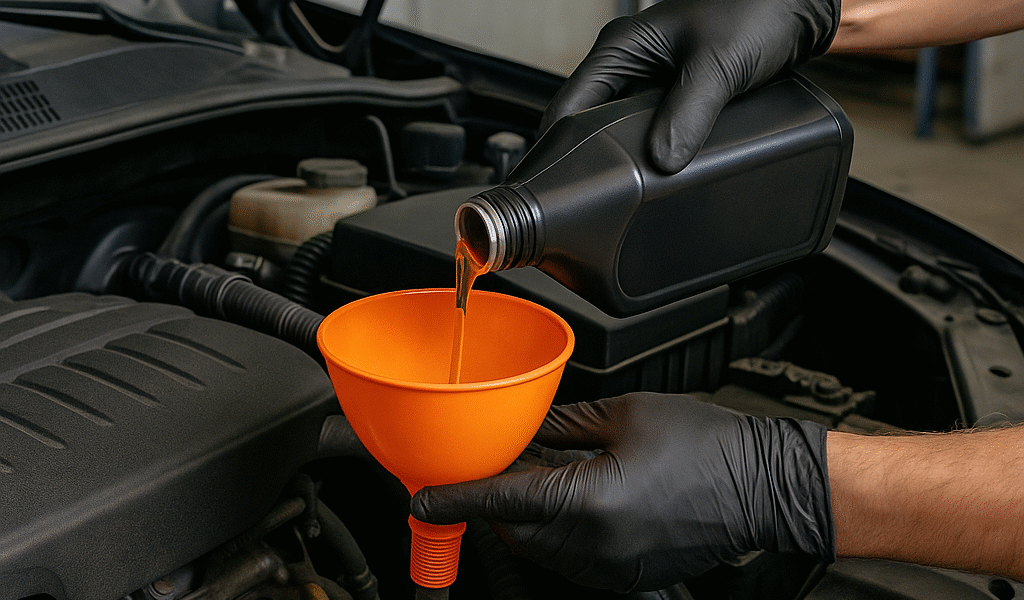 change engine oil yourself