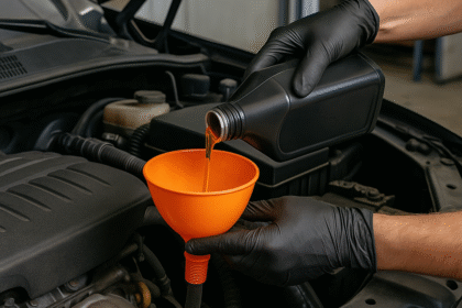 change engine oil yourself