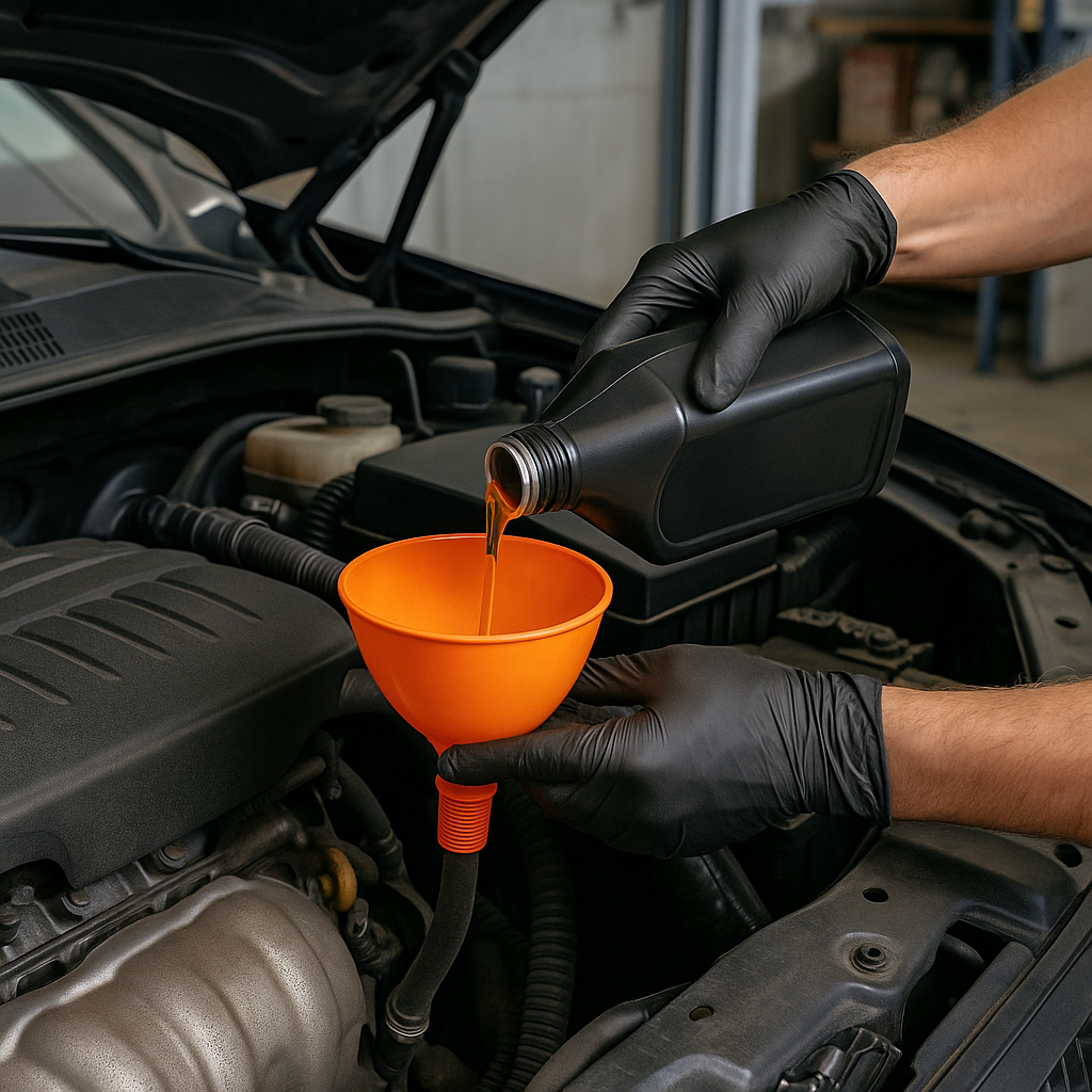 change engine oil yourself