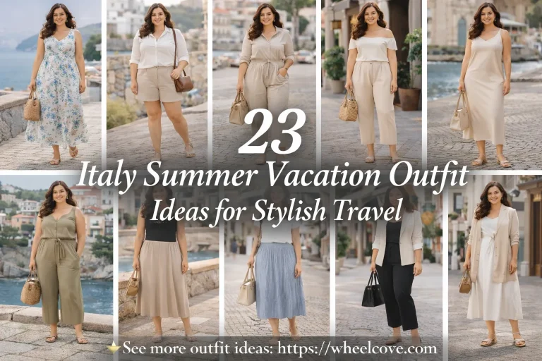 23 Italy Summer Vacation Outfit Ideas for Stylish Travel