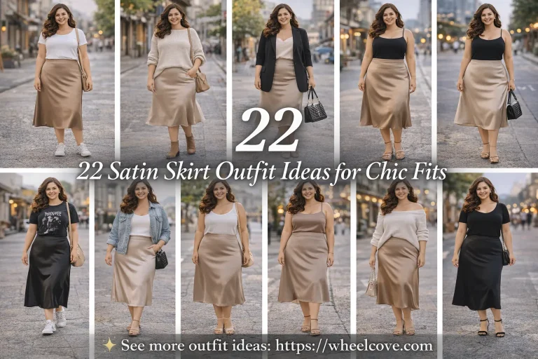 22 Satin Skirt Outfit Ideas for Chic Fits